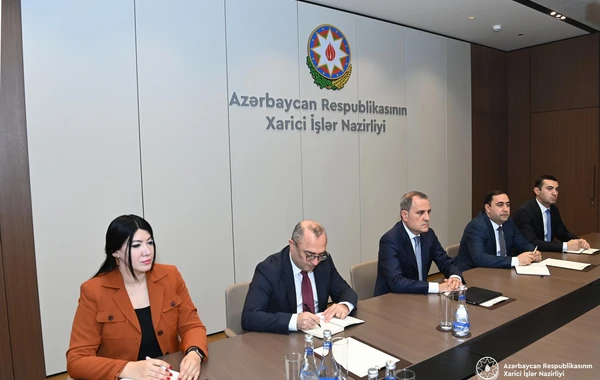 Ceyhun Bayramov ABŞ rəsmisi ilə görüşüb, bölgədə cari vəziyyət müzakirə olunub - FOTO