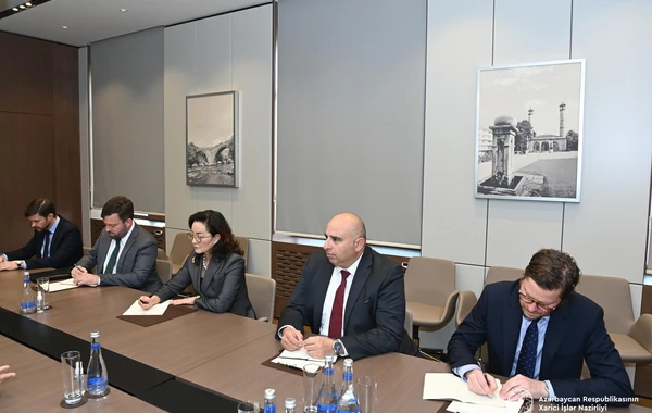 Ceyhun Bayramov ABŞ rəsmisi ilə görüşüb, bölgədə cari vəziyyət müzakirə olunub - FOTO