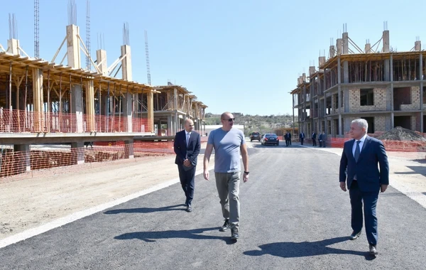 Prezident İlham Əliyev Cəbrayıl rayonuna səfər edib - FOTO