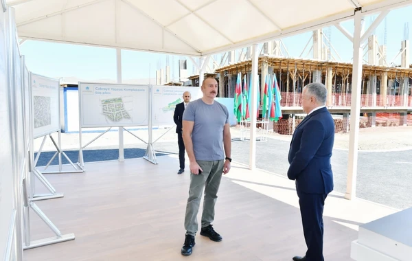 Президент Азербайджана Ильхам Алиев совершил поездку в Джебраильский район - ОБНОВЛЕНО + ФОТО