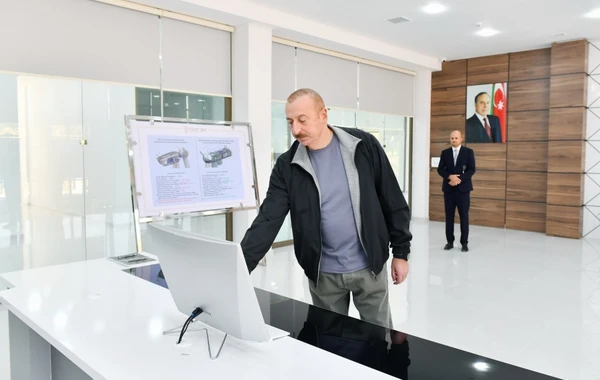 Ильхам Алиев открыл Джебраильский центр цифрового управления ОАО "Азеришыг" - ОБНОВЛЕНО + ФОТО