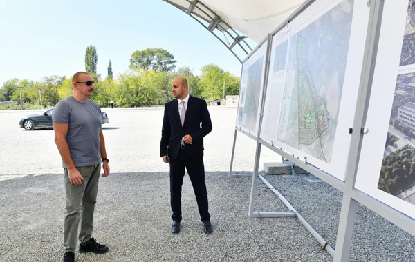 Prezident Zəngilanın Alıbəyli kəndinin təməlini qoyub - YENİLƏNİB - FOTO