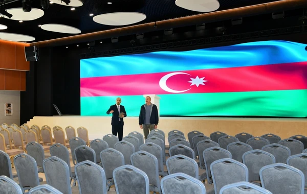 Prezident Zəngilan Konqres Mərkəzi Kompleksinin açılışını edib - YENİLƏNİB - FOTO