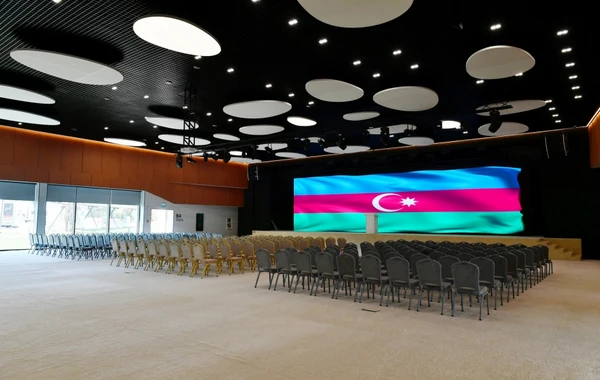Prezident Zəngilan Konqres Mərkəzi Kompleksinin açılışını edib - YENİLƏNİB - FOTO