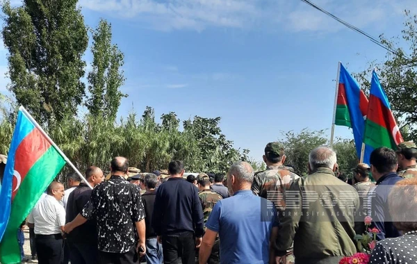 В Самухе похоронен погибший в ходе антитеррористических мероприятий Илькин Гараев - ОБНОВЛЕНО + ФОТО