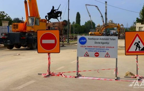 Qudyalçay üzərində yeni körpünün tikintisinə başlanılıb - FOTO