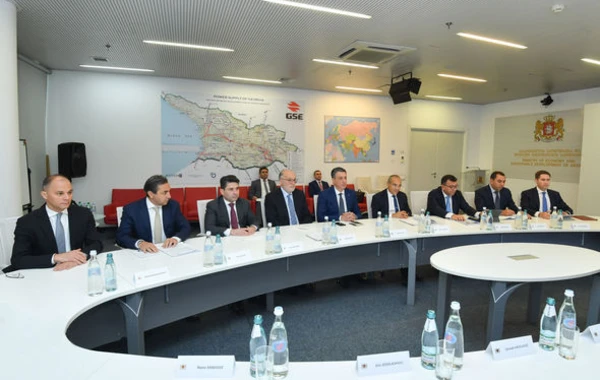 İqtisadiyyat naziri Mikayıl Cabbarov Gürcüstana səfər edib - FOTO