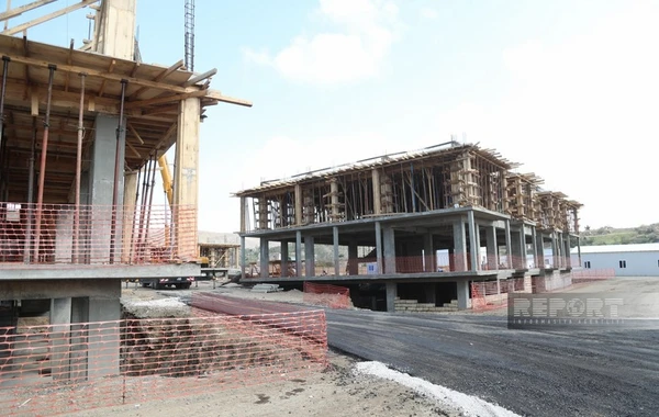 Cəbrayılda inşa olunan yaşayış kompleksi 33 binadan ibarət olacaq - FOTO
