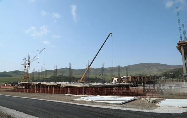 Cəbrayılda inşa olunan yaşayış kompleksi 33 binadan ibarət olacaq - FOTO