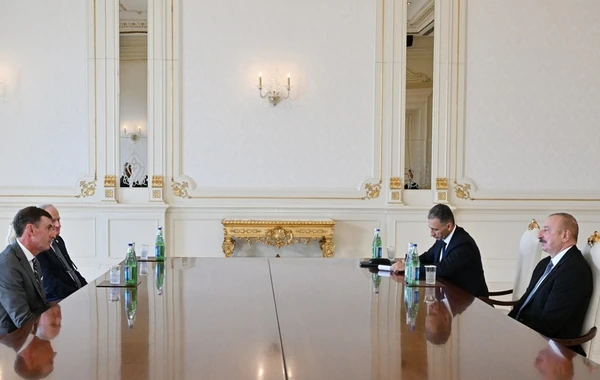 Ильхам Алиев принял президента Международной астронавтической федерации