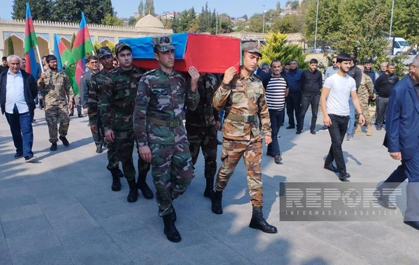 31 ildən sonra meyitinin qalıqları Şuşada tapılan şəhid Şamaxıda dəfn edilib -  FOTO - YENİLƏNİB