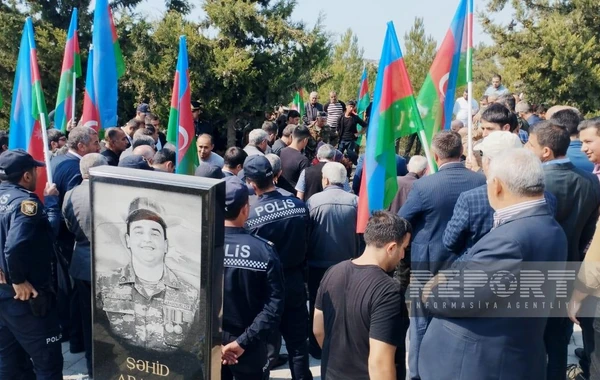31 ildən sonra meyitinin qalıqları Şuşada tapılan şəhid Şamaxıda dəfn edilib -  FOTO - YENİLƏNİB