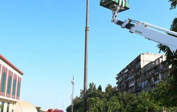 Bu gün Bakının 547 küçəsi yuyulub - FOTO