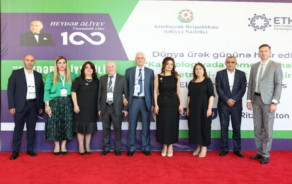 Kardiologiya İnstitutu tərəfindən elmi-praktik konfrans keçirilib - FOTO