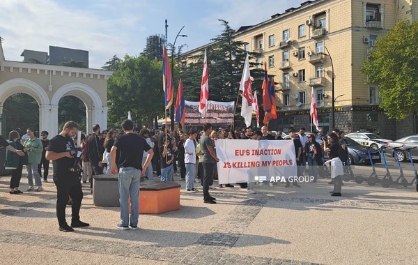 Грузинская полиция предотвратила провокацию армянской диаспоры против Азербайджана - ФОТО