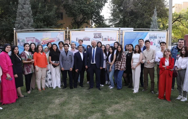 Azərbaycanlı jurnalistlər Özbəkistanda mühüm görüşlər keçirib - FOTO