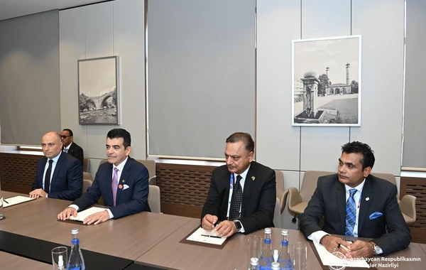 Ceyhun Bayramov ICESCO-nun baş direktoru ilə görüşüb - FOTO