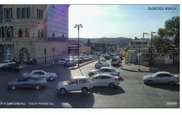 В Баку на ряде улиц изменена схема организации дорожного движения - ВИДЕО