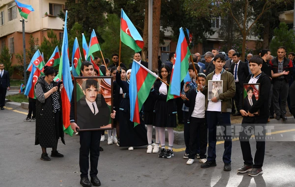 Daşaltıda 31 il sonra meyitinin qalıqları tapılan şəhidlə vida mərasimi başa çatıb - YENİLƏNİB - FOTO
