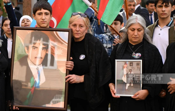 Daşaltıda 31 il sonra meyitinin qalıqları tapılan şəhidlə vida mərasimi başa çatıb - YENİLƏNİB - FOTO