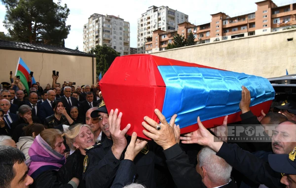 Daşaltıda 31 il sonra meyitinin qalıqları tapılan şəhidlə vida mərasimi başa çatıb - YENİLƏNİB - FOTO