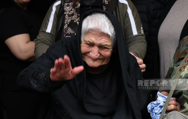 Daşaltıda 31 il sonra meyitinin qalıqları tapılan şəhidlə vida mərasimi başa çatıb - YENİLƏNİB - FOTO