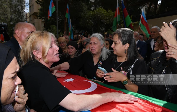 Daşaltıda 31 il sonra meyitinin qalıqları tapılan şəhidlə vida mərasimi başa çatıb - YENİLƏNİB - FOTO
