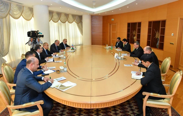 Микаил Джаббаров обсудил с туркменским министром расширение двустороннего сотрудничества - ФОТО