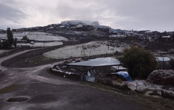 Quba və Qusar rayonunun yüksək dağlıq ərazilərinə qar yağıb - FOTO