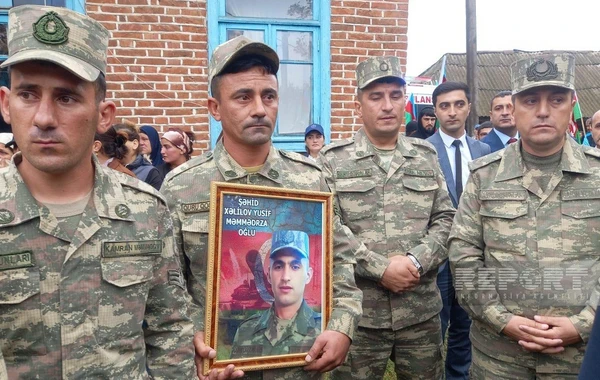 В Лянкяранском районе состоялись похороны шехида Юсифа Халилова - ОБНОВЛЕНО + ФОТО