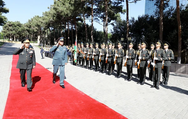Azərbaycan ilə Qazaxıstan arasında hərbi əməkdaşlığın inkişaf perspektivləri müzakirə olunub - FOTO/VİDEO