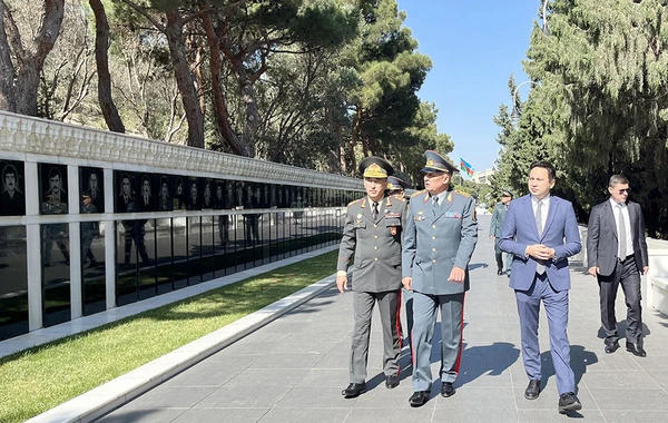 Azərbaycan ilə Qazaxıstan arasında hərbi əməkdaşlığın inkişaf perspektivləri müzakirə olunub - FOTO/VİDEO