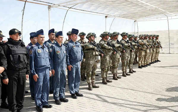 Azərbaycan, Türkiyə və Gürcüstanın hərbçilərinin komanda-qərargah təlimi başa çatıb - FOTO/VİDEO