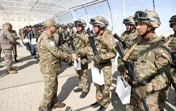 Azərbaycan, Türkiyə və Gürcüstanın hərbçilərinin komanda-qərargah təlimi başa çatıb - FOTO/VİDEO