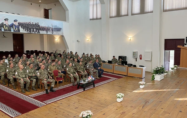 Azərbaycan, Türkiyə və Gürcüstanın hərbçilərinin komanda-qərargah təlimi başa çatıb - FOTO/VİDEO
