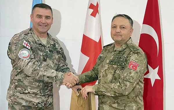 Azərbaycan, Türkiyə və Gürcüstanın hərbçilərinin komanda-qərargah təlimi başa çatıb - FOTO/VİDEO