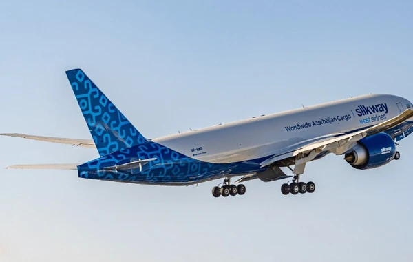 Silk Way West Airlines yeni Boeing 777F təyyarəsi ilə İstanbula ilk kommersiya uçuşunu həyata keçirdi