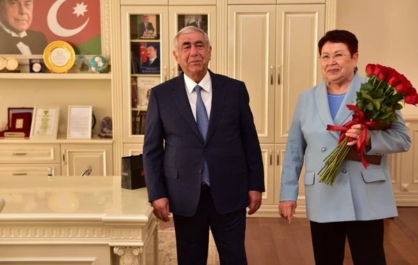 Lyudmila Şubina Fəxri Fərmanla təltif edilib - FOTO