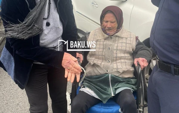 Bakıda dəhşət! - Yaşlı anasını əlil arabasına bağlayaraq dilənməyə məcbur etdi - YENİLƏNİB/FOTO