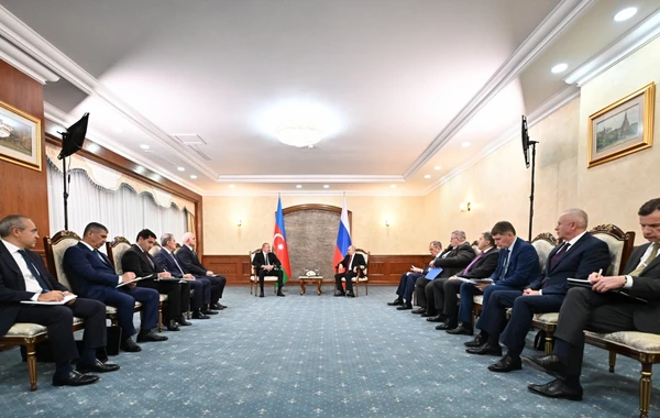 В Бишкеке состоялась встреча Ильхама Алиева с Владимиром Путиным - ОБНОВЛЕНО + ФОТО/ВИДЕО