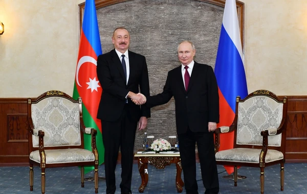 Bişkekdə Azərbaycan və Rusiya prezidentlərinin görüşü olub - YENİLƏNİB-3 - FOTO/VİDEO