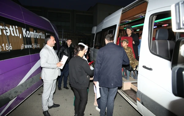 Böyük Qayıdış: Növbəti 22 ailə Füzuliyə yola salınıb - FOTO