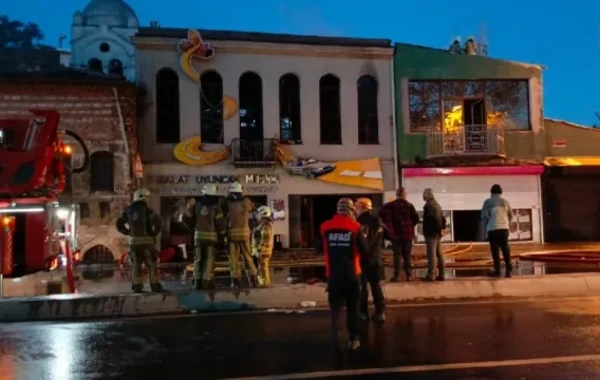 "Çukur"un çəkildiyi Balatda yanğın - FOTO