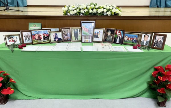 Şəhid Daşdəmir Paşayevin xatirəsinə həsr olunan anım mərasimi keçirilib - FOTO/VİDEO