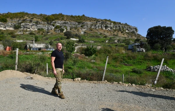 İlham Əliyev Şuşa rayonunun Malıbəyli kəndində olub - YENİLƏNİB + FOTO