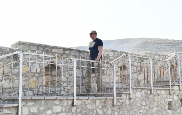 İlham Əliyev Əsgəran qalasında olub - YENİLƏNİB + FOTO