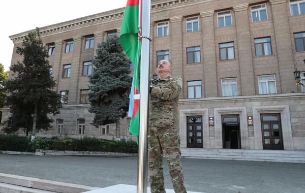 Prezident Xankəndidən çıxış edib - YENİLƏNİB + FOTO/VİDEO