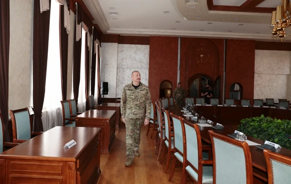 Президент Ильхам Алиев выступил с речью в Ханкенди - ФОТО/ВИДЕО
