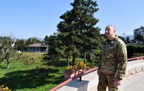 Президент Ильхам Алиев выступил с речью в Ханкенди - ФОТО/ВИДЕО