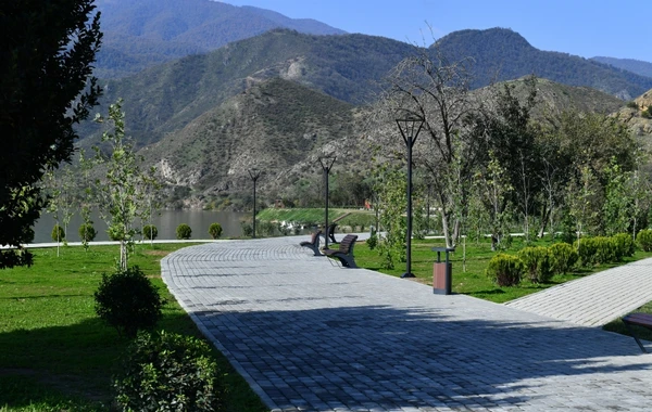 Prezident Tərtər rayonunun Suqovuşan qəsəbəsində istirahət parkının açılışında iştirak edib - YENİLƏNİB + FOTO